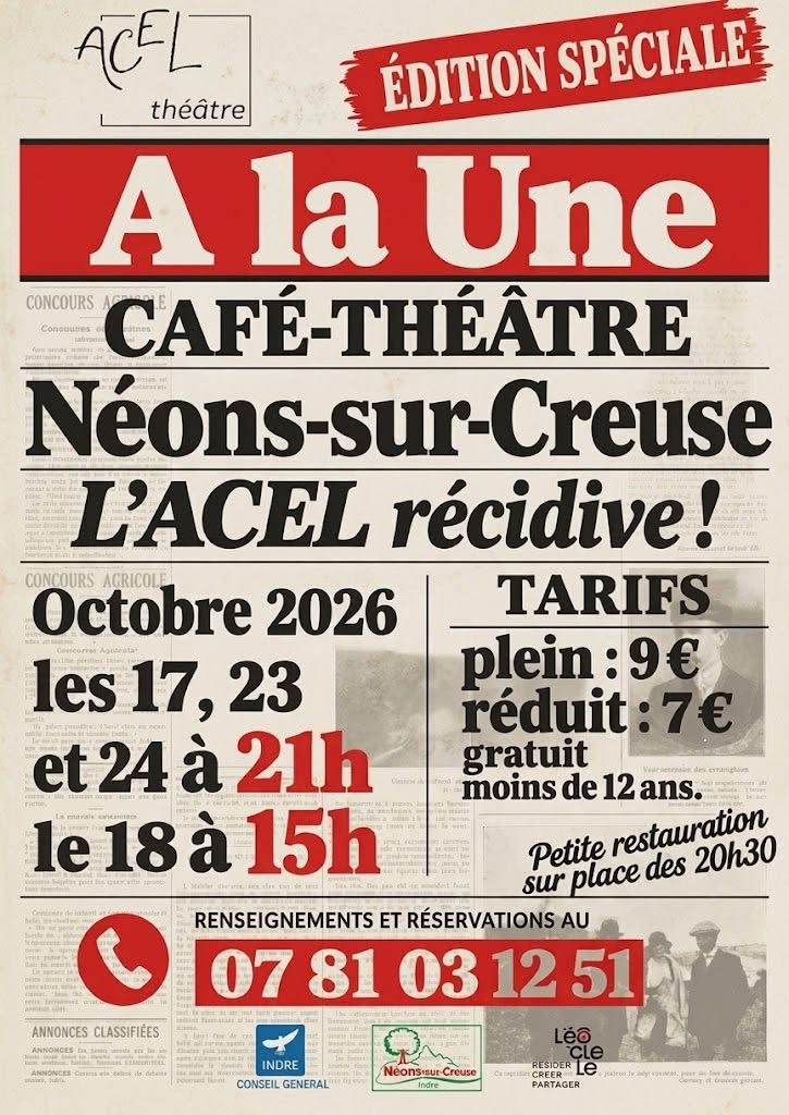 Café théâtre "A la une !"