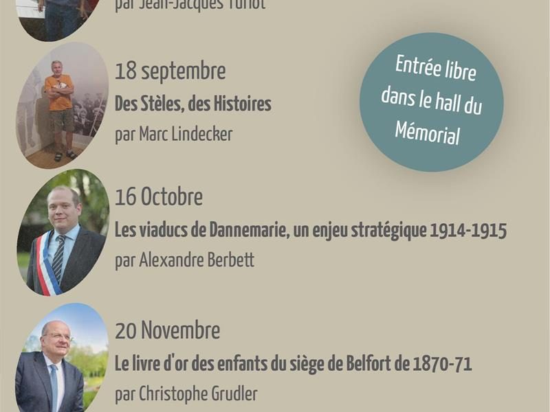Conférence: le livre d'or des enfants du siège de Belfort