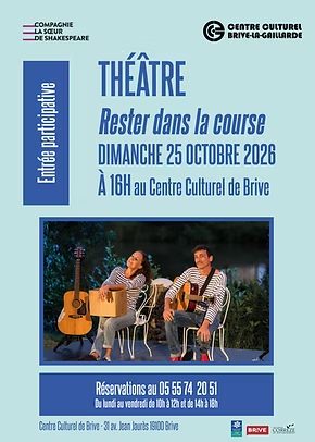 Théâtre: Rester dans la course (Centre culturel)