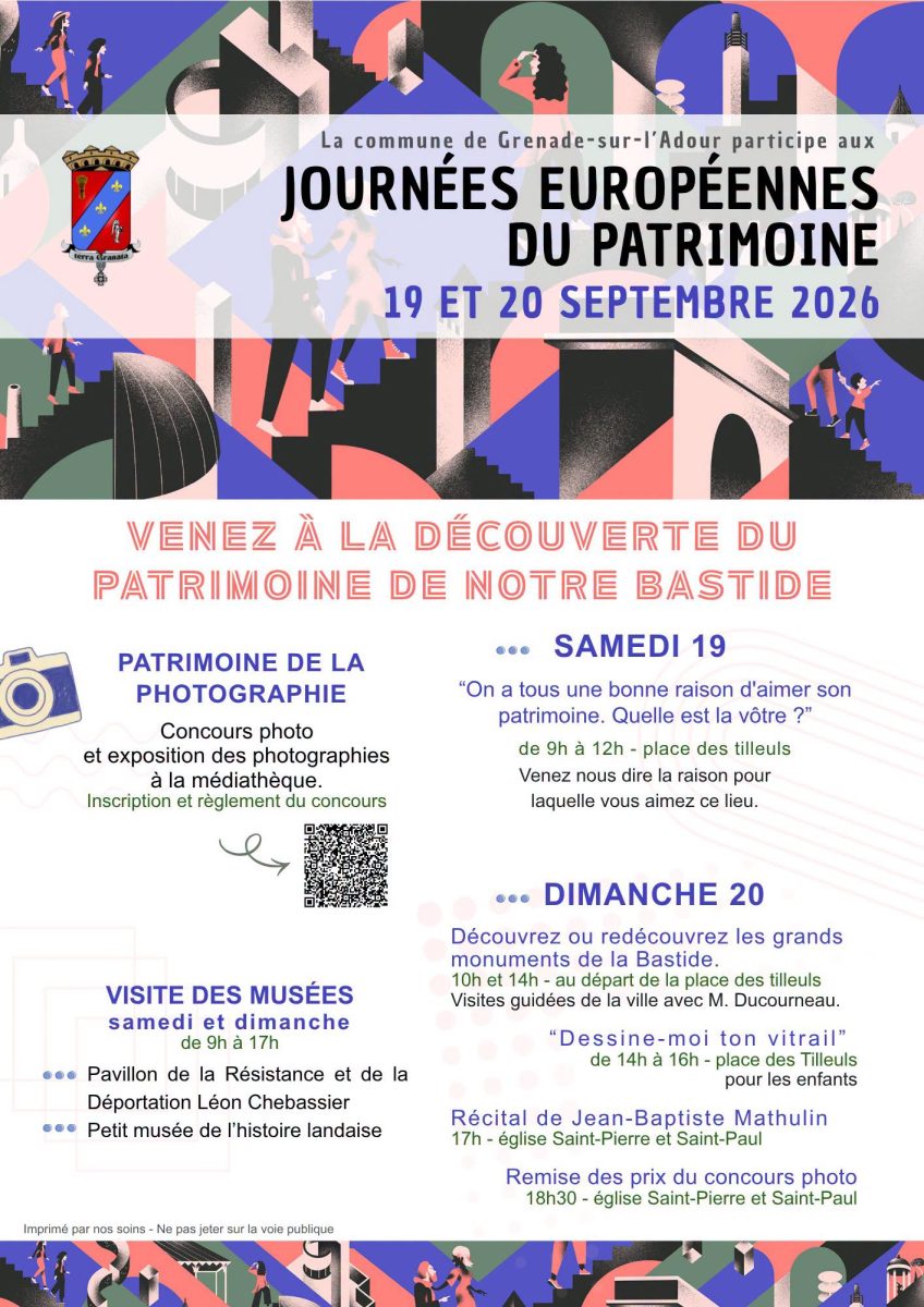 Journées du Patrimoine - Grenade sur l'Adour