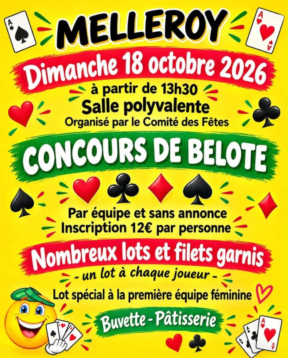 Concours individuel de Belote