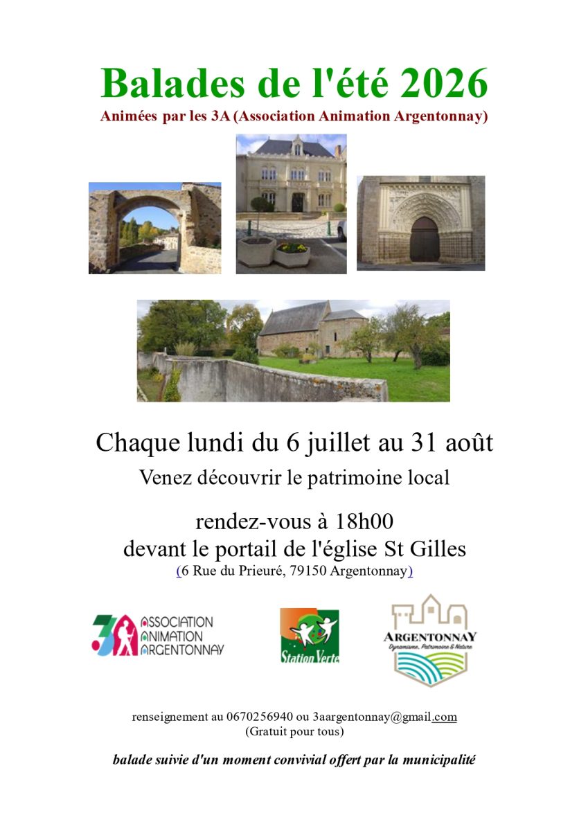 Les balades de l'été