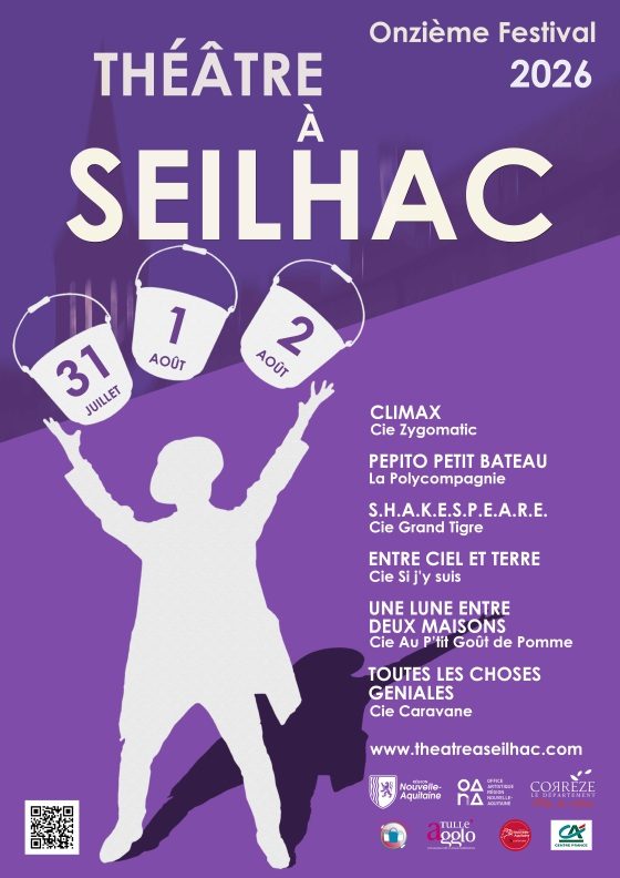 Festival Théâtre à Seilhac - Spectacle : Toutes les choses géniales