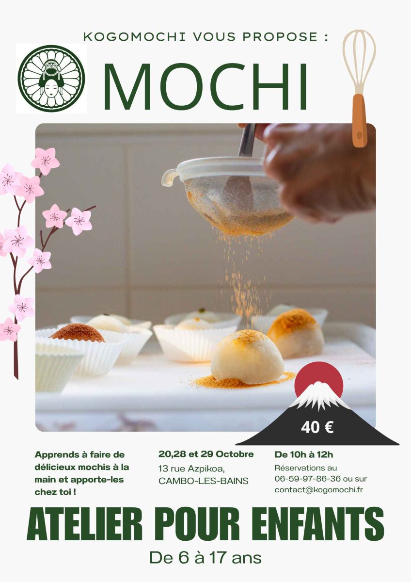 Atelier pour enfants de fabrication de mochi