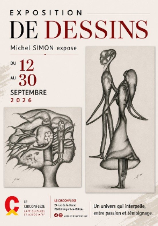 Exposition de dessins au Circonflexe