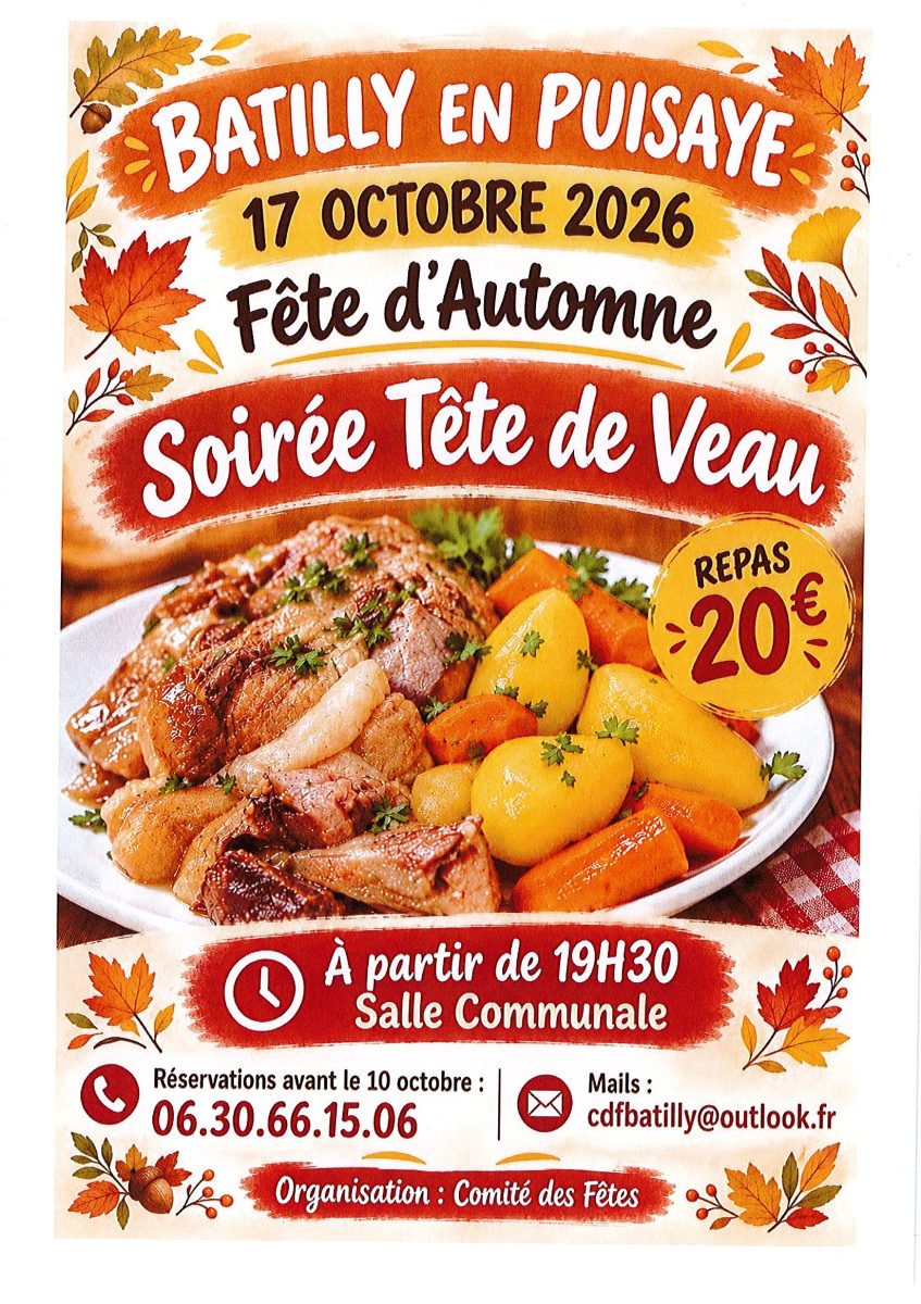 Soirée Tête de veau