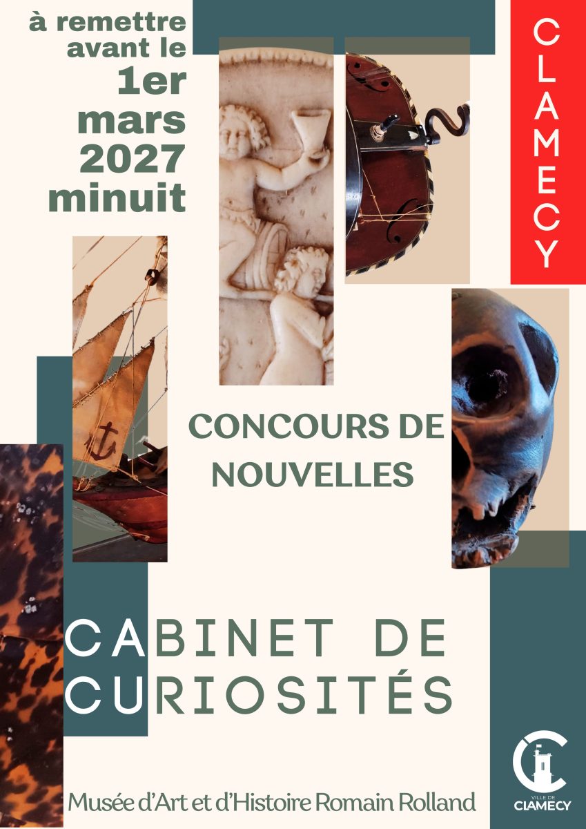 Concours de nouvelles dans le cadre de l'exposition "Cabinet de curiosités"