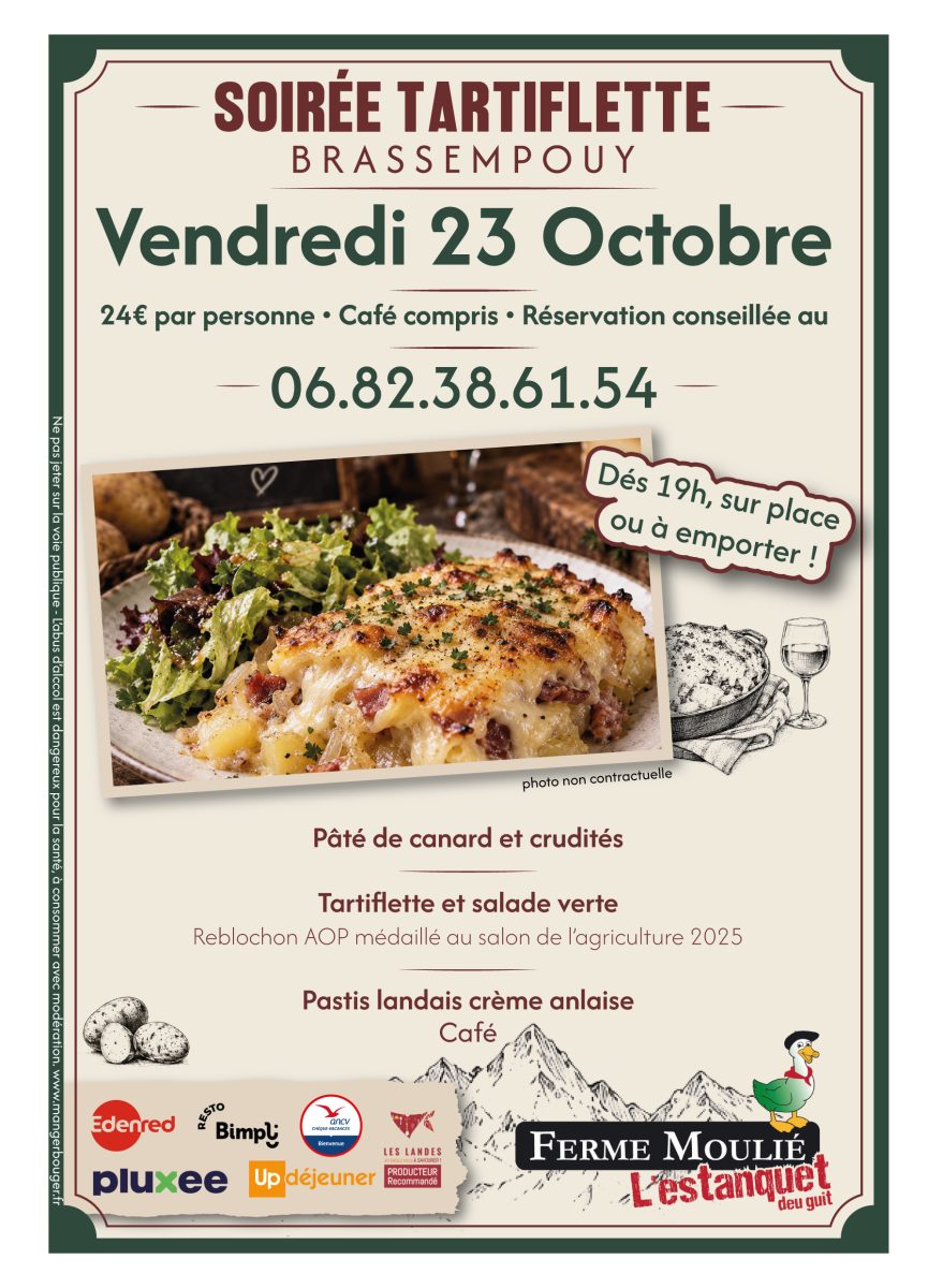 Soirée Tartiflettes