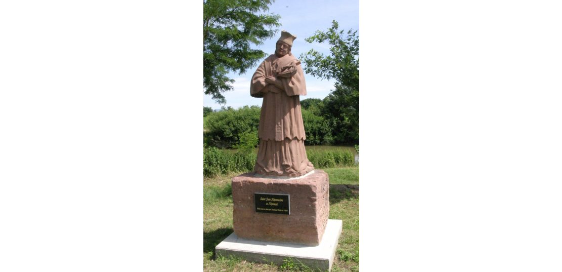 Statue Saint Jean de Népomucène - Lieu-dit Saint-Jean
