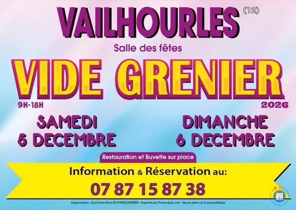 Vide grenier et marché aux puces