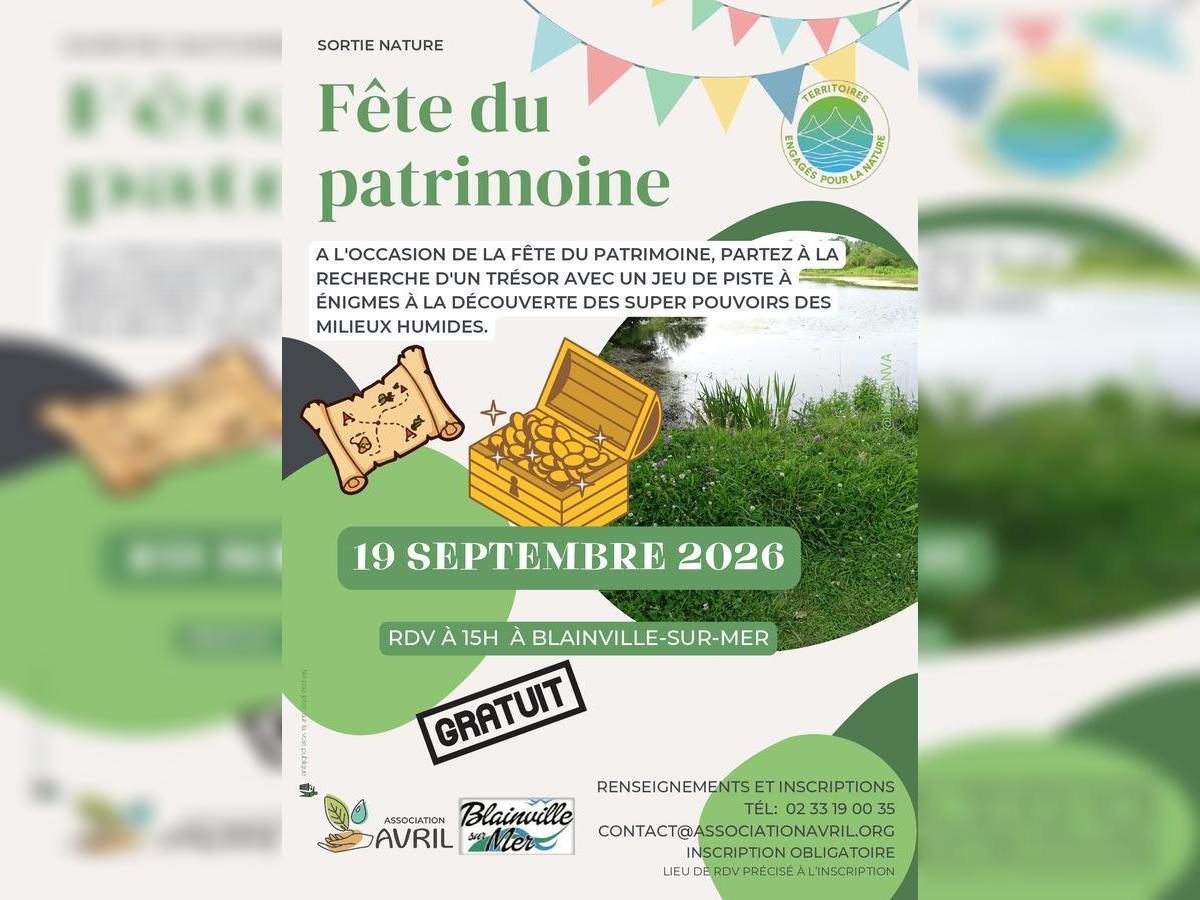 Journées Européennes du Patrimoine > Sortie nature à la recherche d’un trésor dans les milieux humides