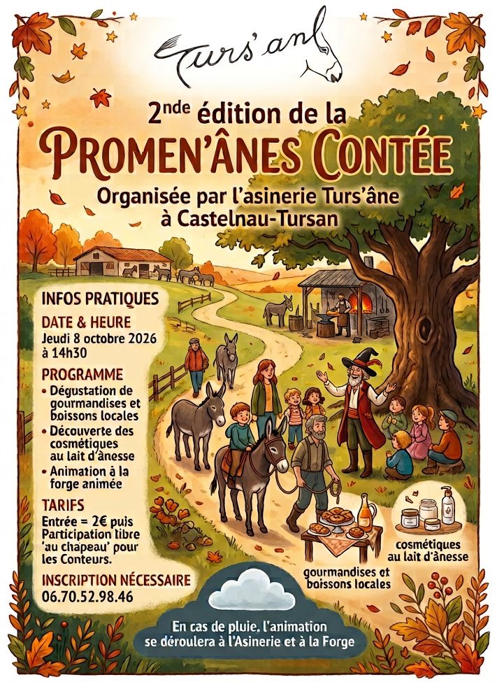 2ème édition de la Promen'ânes Contée