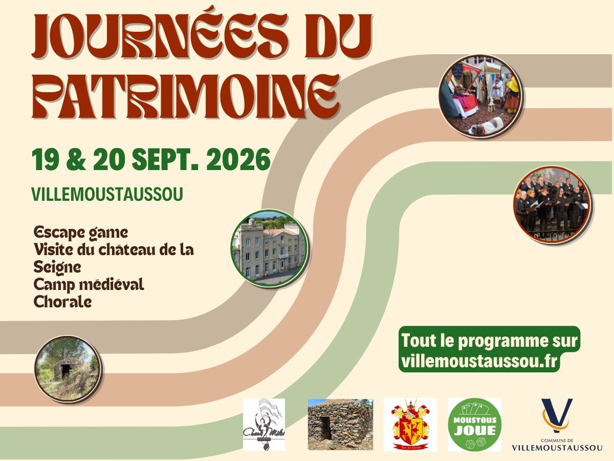 JEP 2026 - WEEK-END MÉDIÉVAL À VILLEMOUSTAUSSOU