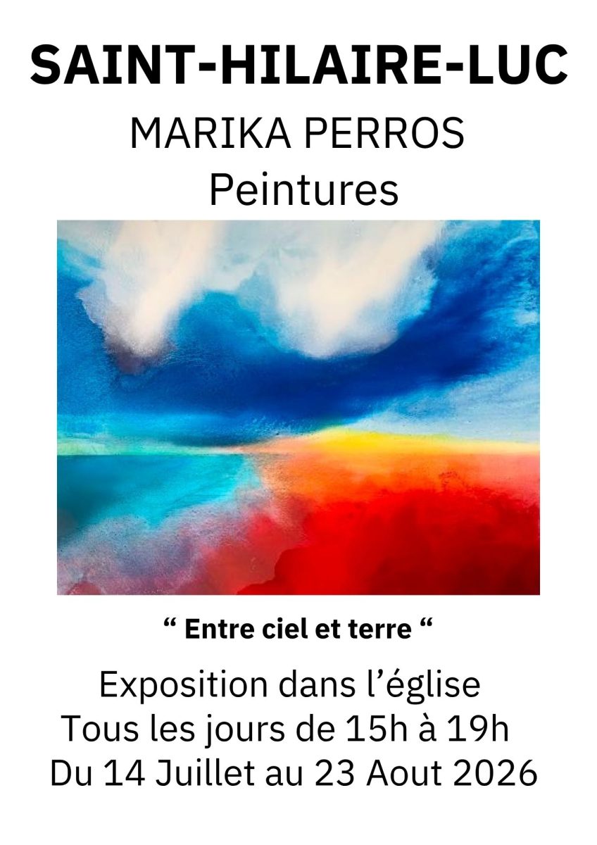 Exposition Marika Perros "Entre ciel et terre"