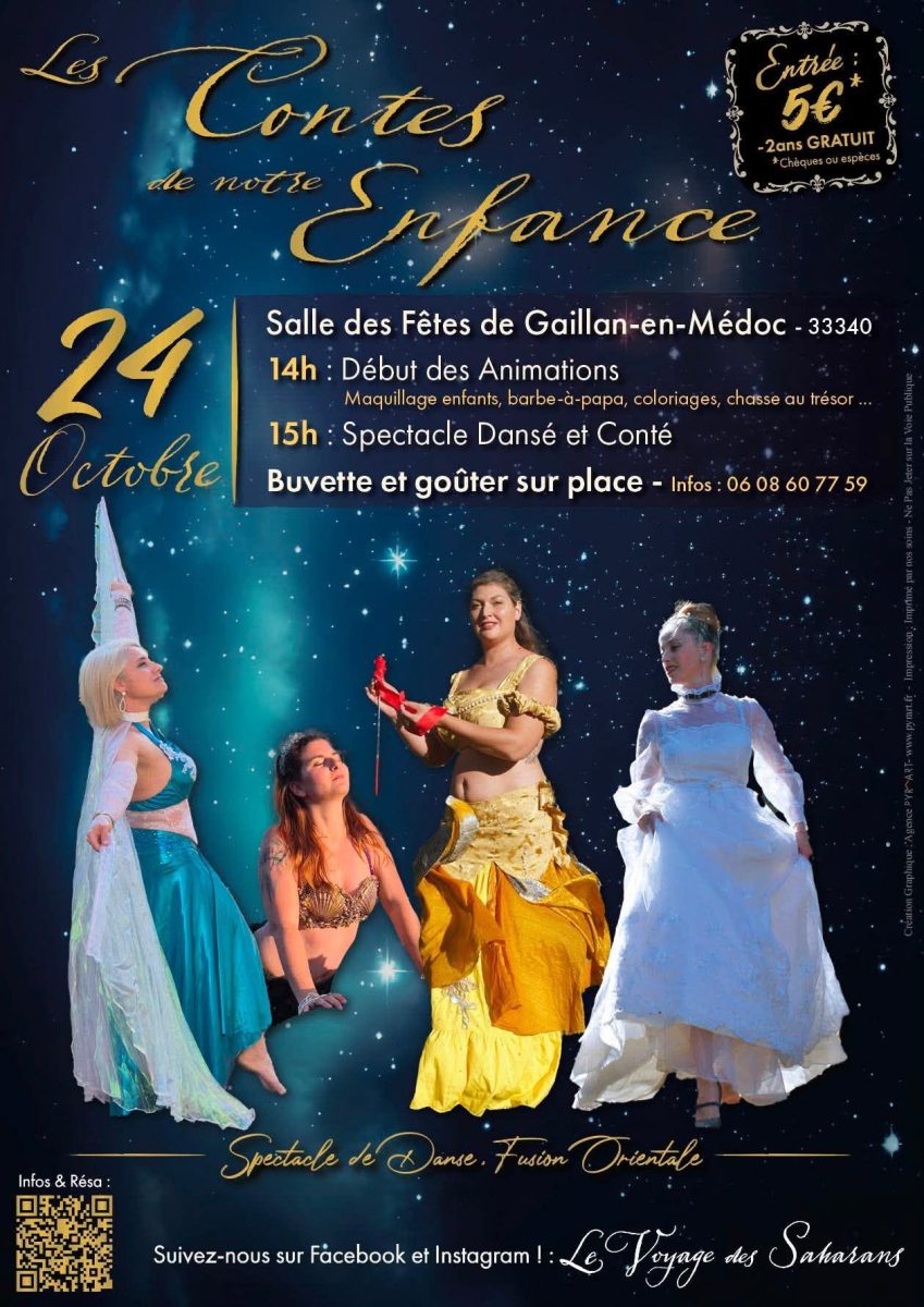 Spectacle conté et dansé : Les Contes de notre enfance