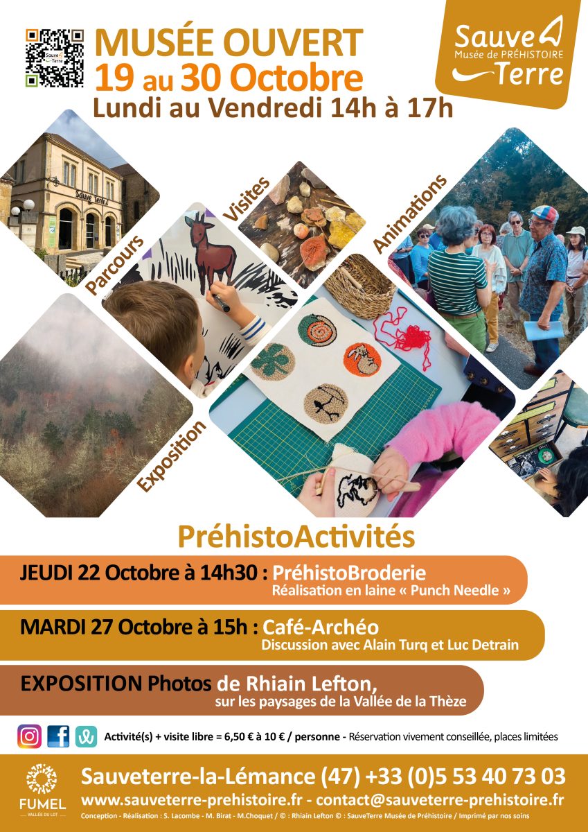 Ouverture d'automne et Préhisto'activités