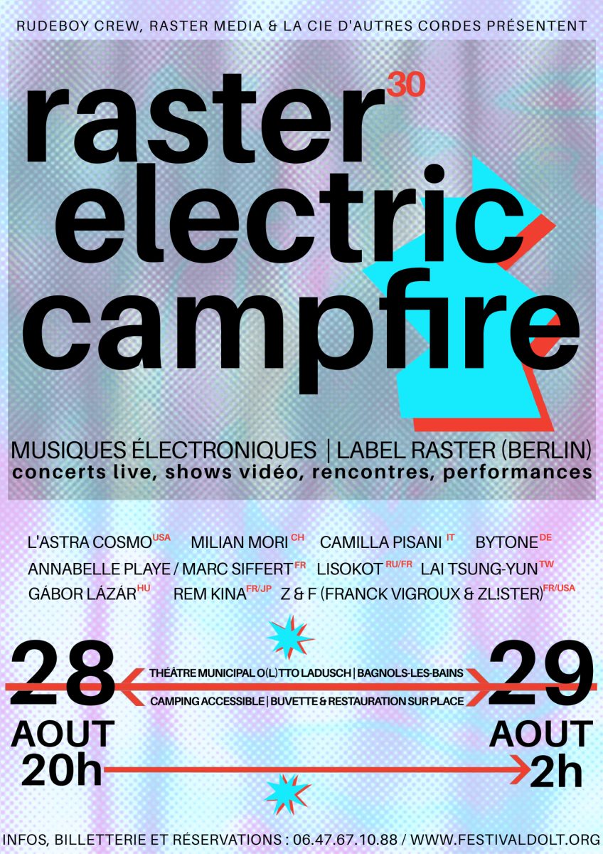 RASTER. ELECTRIC CAMPFIRE 2026