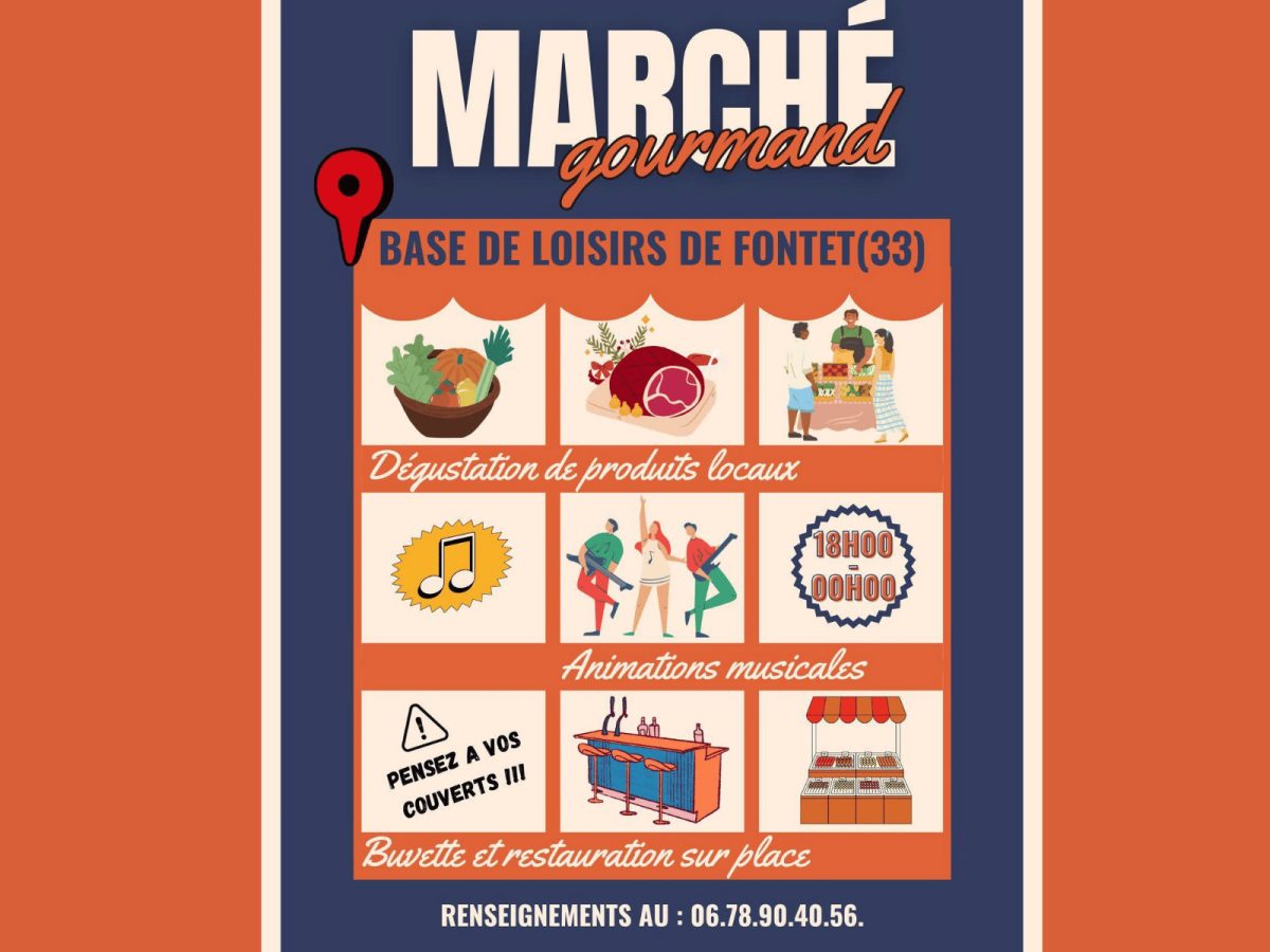 Marché nocturne de Fontet