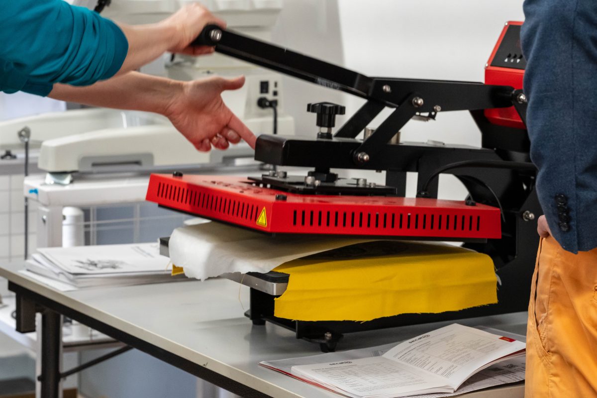 Atelier au FabLab : Flocage personnalisé