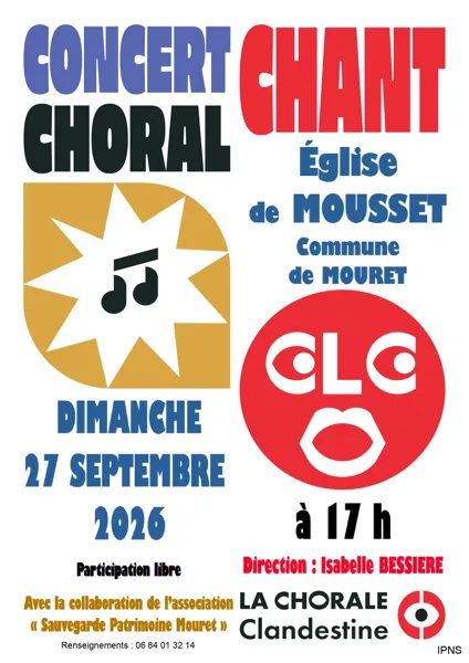 Concert de chant choral