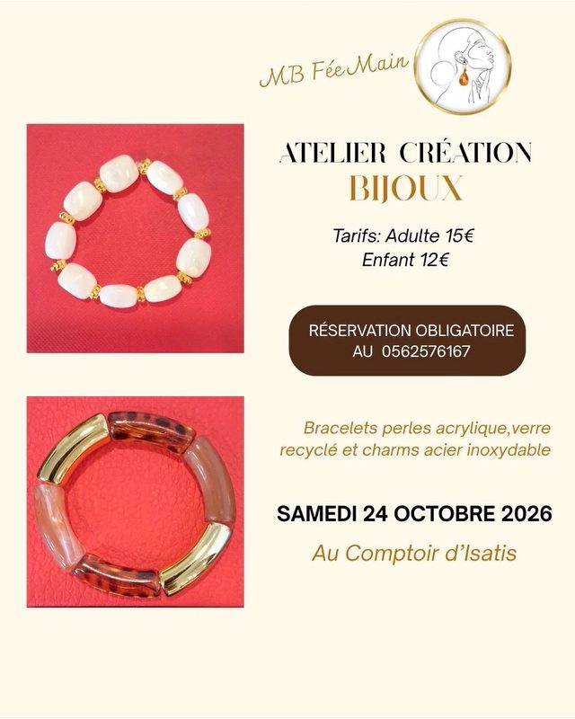 ATELIER CRÉATION DE BIJOUX