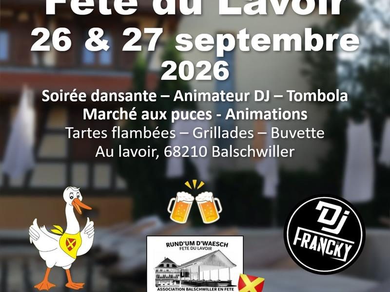 Fête du Lavoir et Marché aux puces