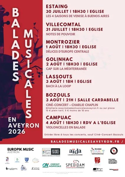 Les Balades Musicales en Aveyron - "Notes de pouvoir"