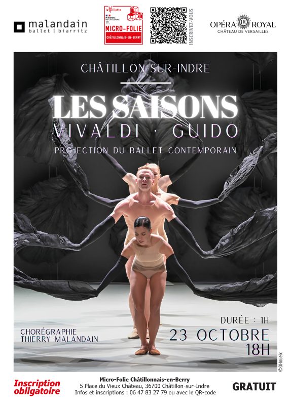 Projection : Les Saisons par Malandain Ballet Biarritz