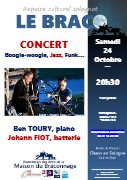 CONCERT Boogies-Woogies Jazz Funk - Ben TOURY et Johann FIOT