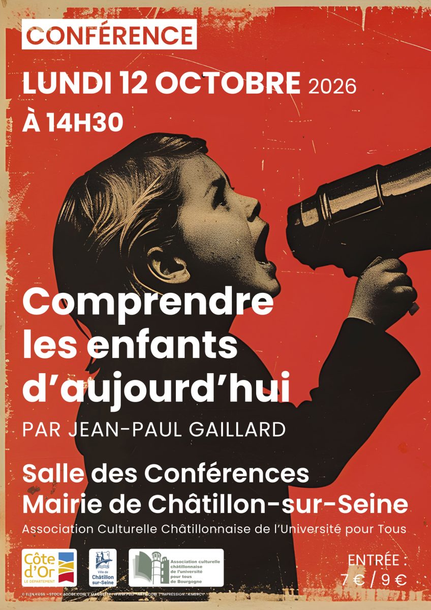 Conférence  "Comprendre les enfants d'aujourd'hui"