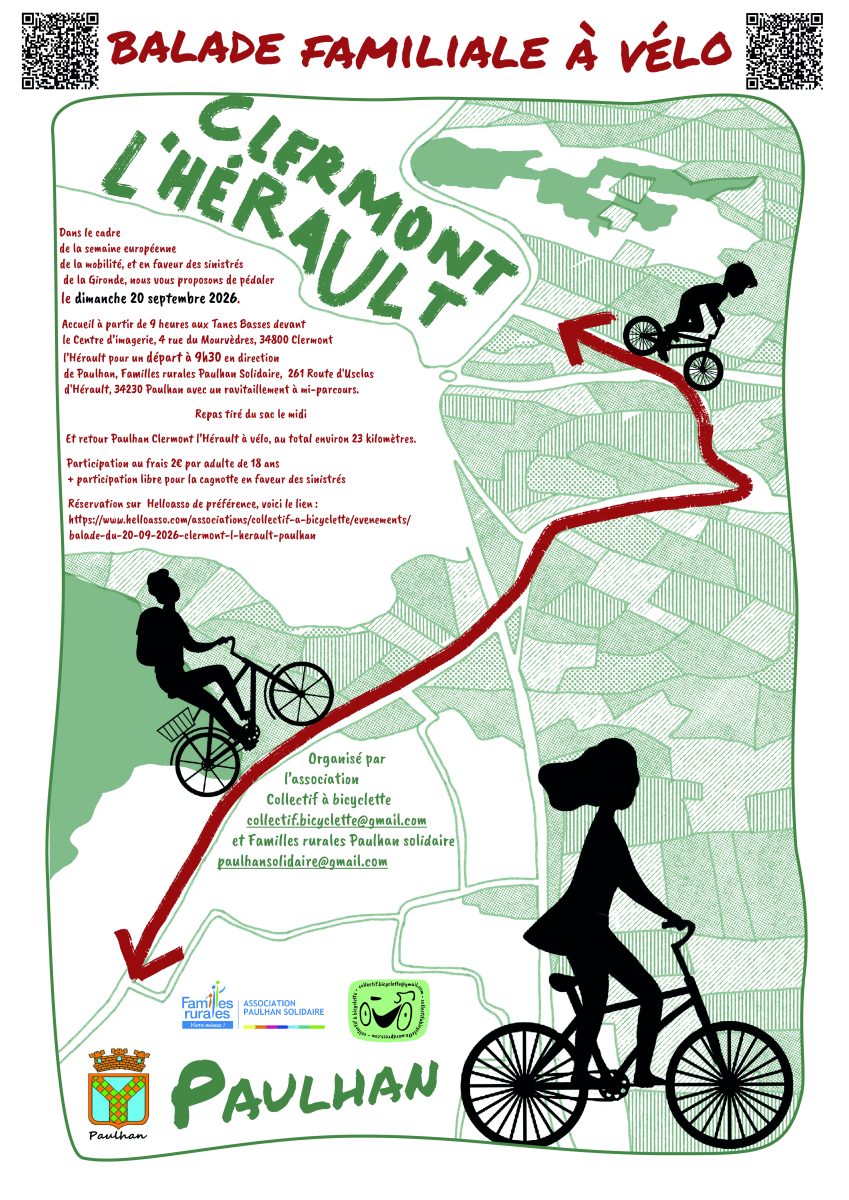 BALADE FAMILIALE À VÉLO