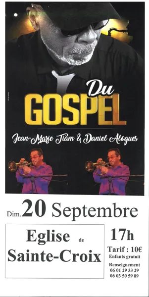 Concert Duo GOSPEL à l'Eglise de Sainte Croix
