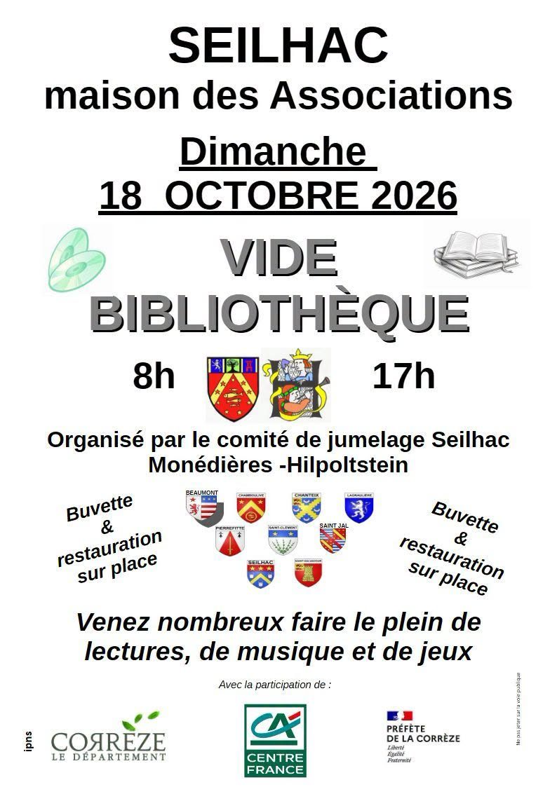Vide ta  bibliothèque