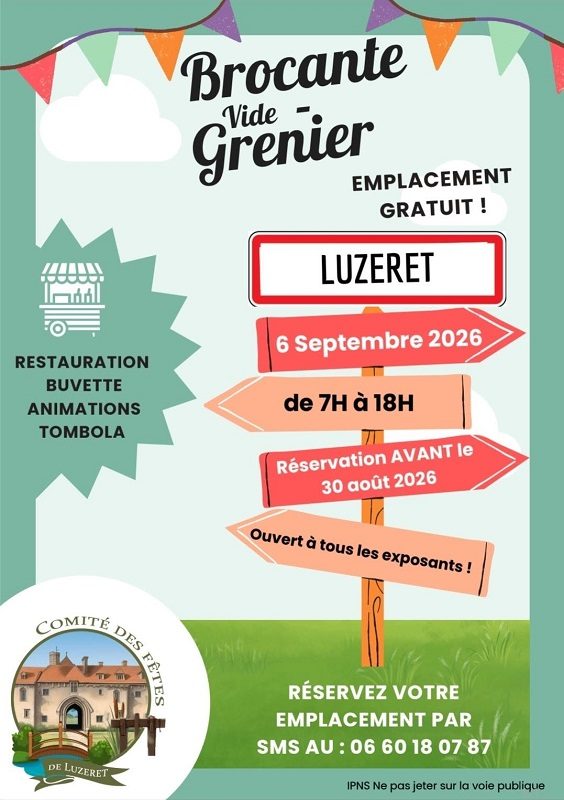 ANNULÉ / Brocante