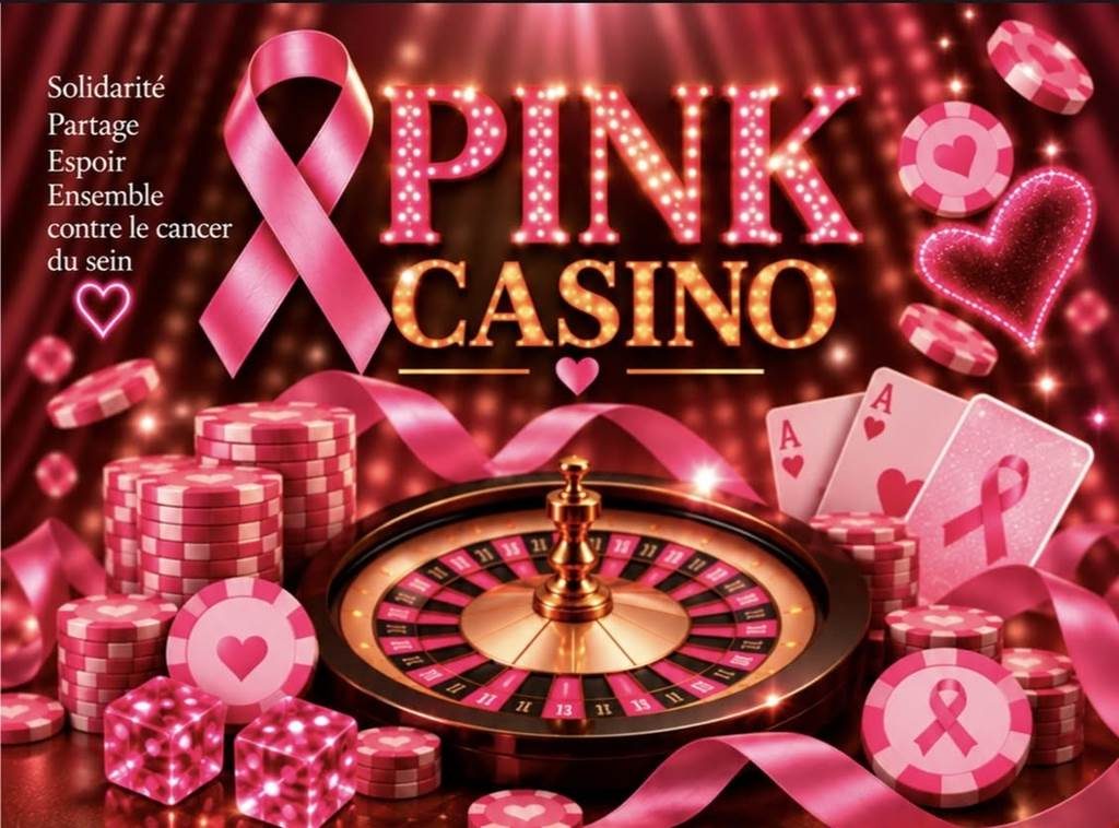 Conférence, soirée festive, récolte des fonds: Pink Casino