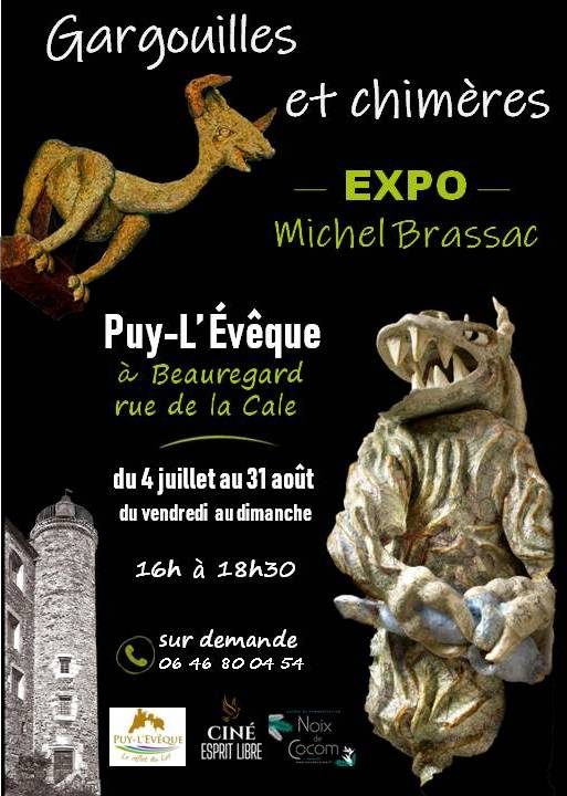 Exposition "Gargouilles et chimères" au Château Beauregard