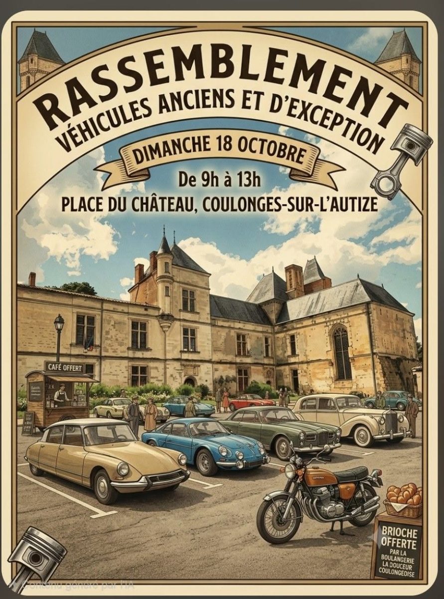 Rassemblement de véhicules anciens & d'exception