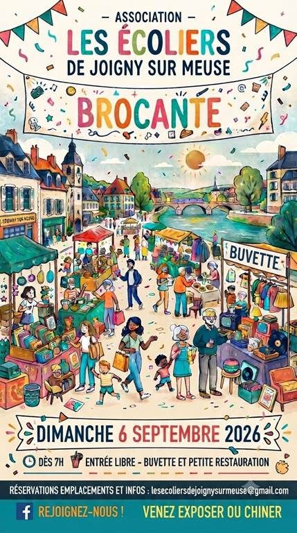 Brocante Joigny-sur-Meuse