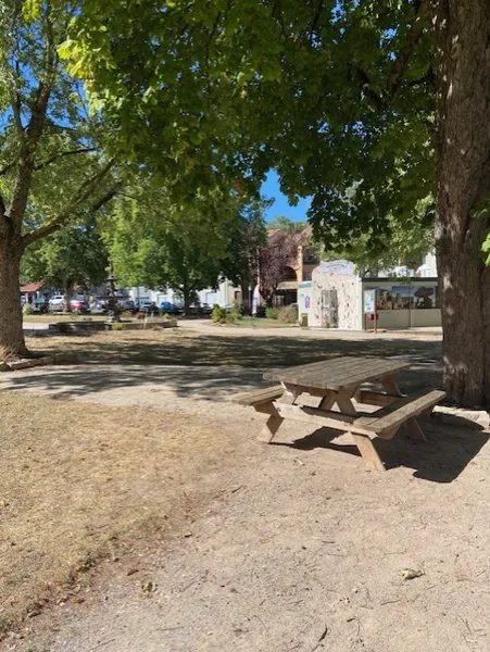 Aire de pique-nique : Jardin Public