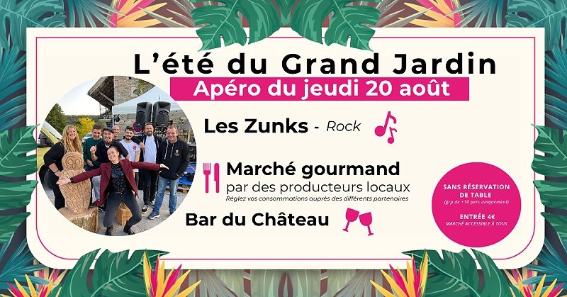 Apéro du jeudi 20 août - Les Zunks