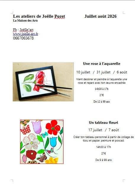 Une rose à l'aquarelle