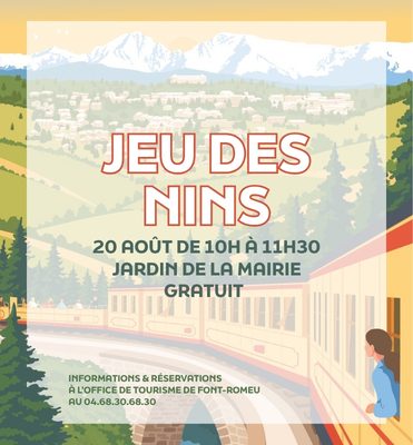 JEU DES NINS - JEUDI 20 AOÛT