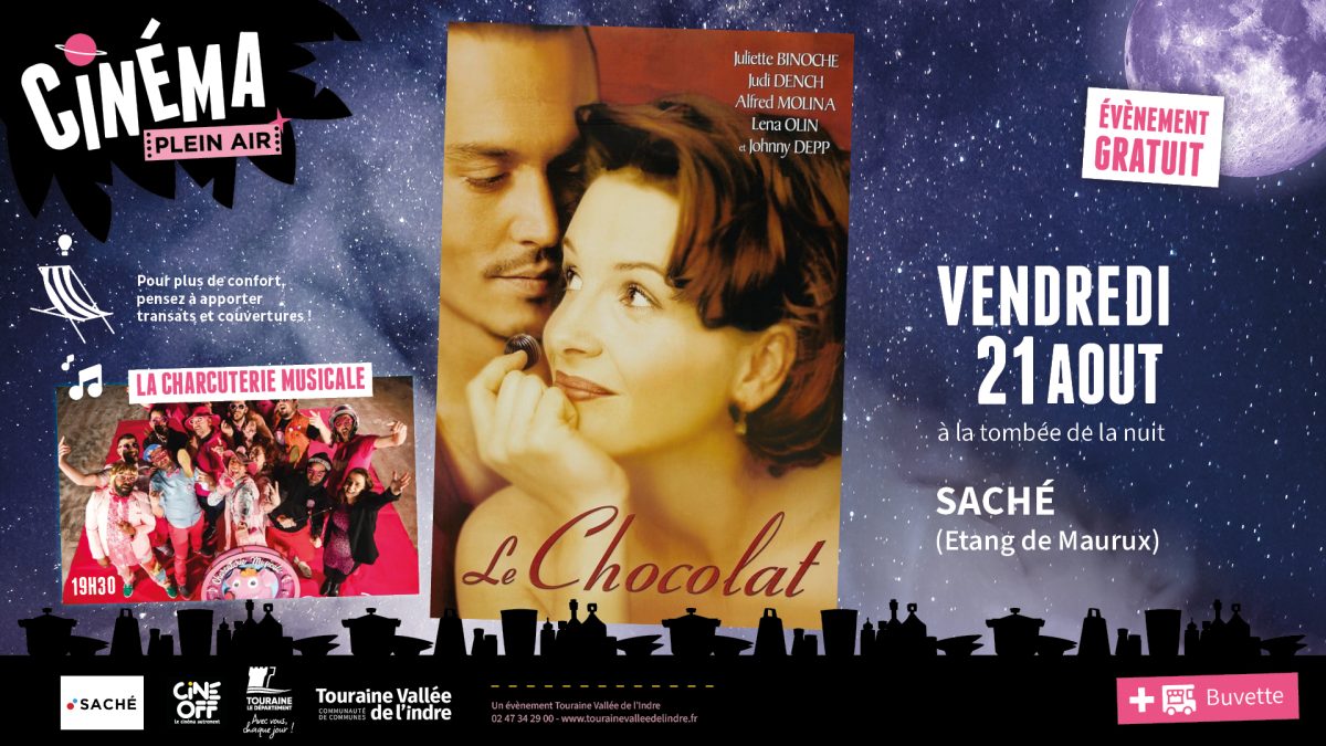 Cinéma en plein air - Le chocolat