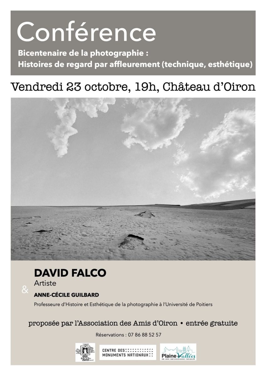 Conférence : Bicentenaire de la photographie « Histoires de regard par affleurement »