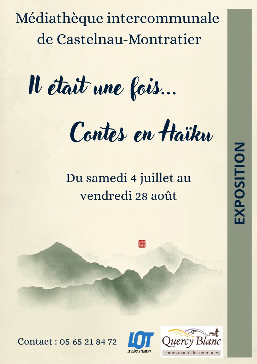 Exposition "il était une fois...Contes en Haïku"