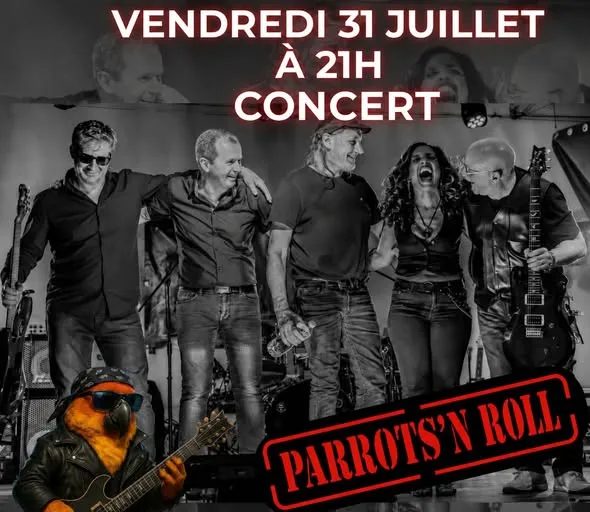 Les Parrots'n roll en concert à Najac !