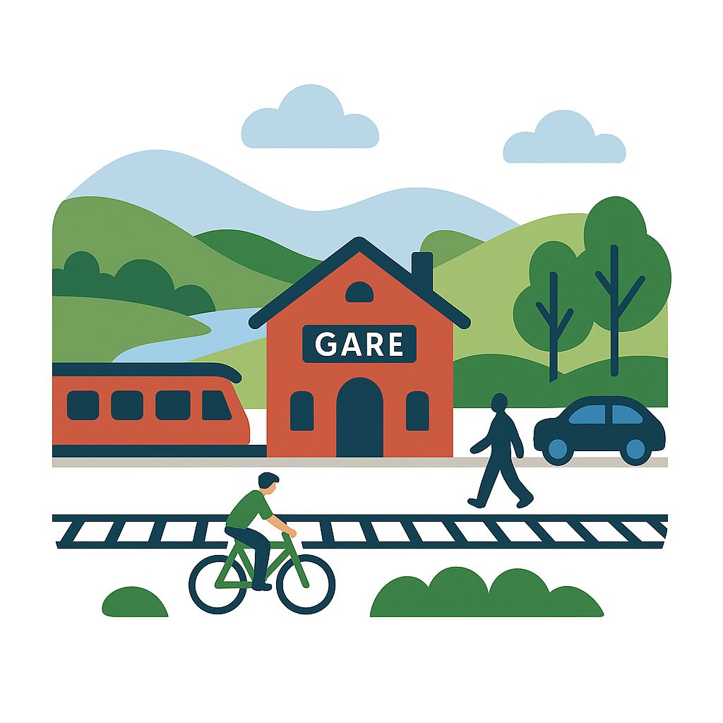 Halte ferroviaire de La Rivière de Mansac