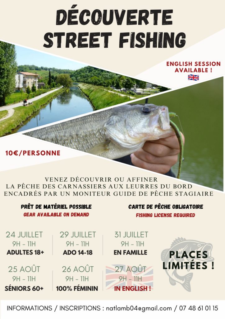 Découverte street fishing : En famille