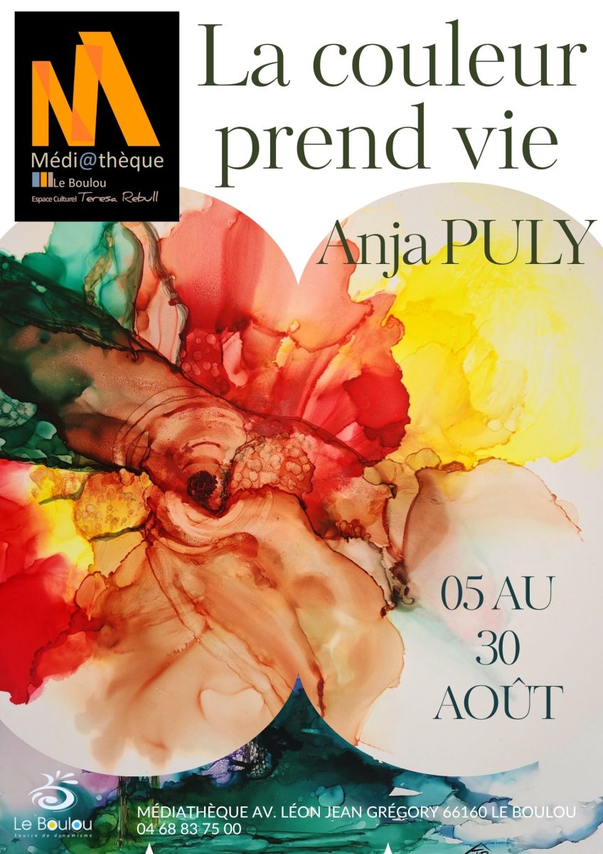 LA COULEUR PREND VIE - ANJA PULY
