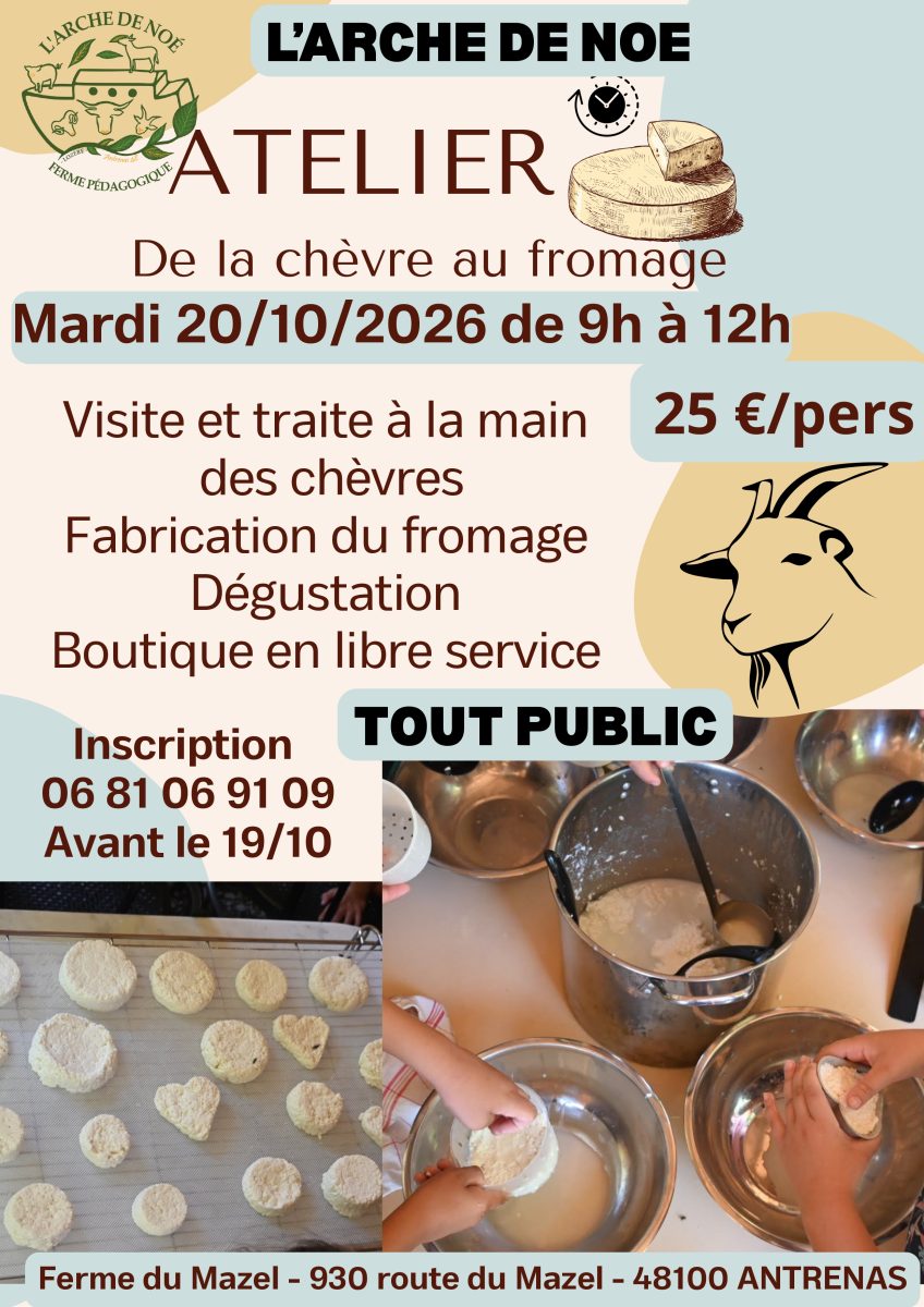 ATELIER DE LA CHÈVRE AU FROMAGE